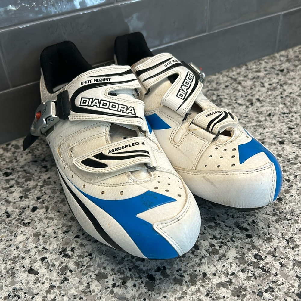 Diadora Women’s Cycling Shoes with Clips